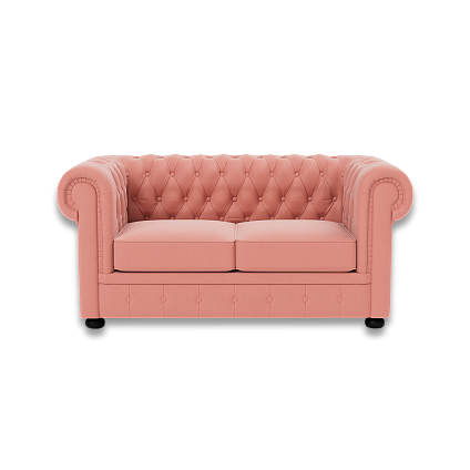 Двухместный диван из любой ткани (1-1,4м между подлокотниками)